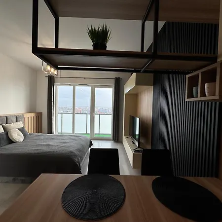 Kostecki Exclusive Studio, Klimatyzacja, Garage, Widok Na Katowice, Spodek, Centrum Apartamento