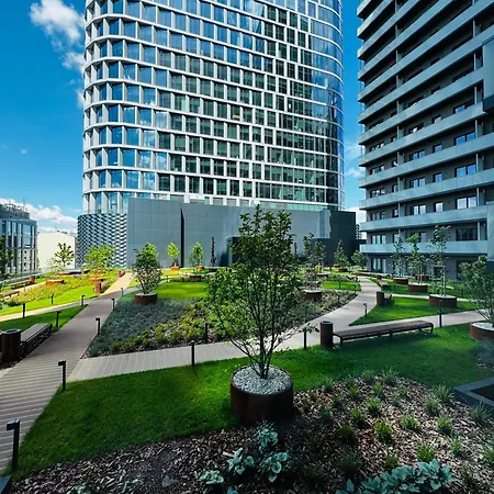Apartman Kostecki Exclusive Studio, Klimatyzacja, Garage, Widok Na Katowice, Spodek, Centrum Katowice