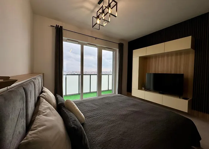 Apartamento Kostecki Exclusive Studio, Klimatyzacja, Garage, Widok Na Katowice, Spodek, Centrum